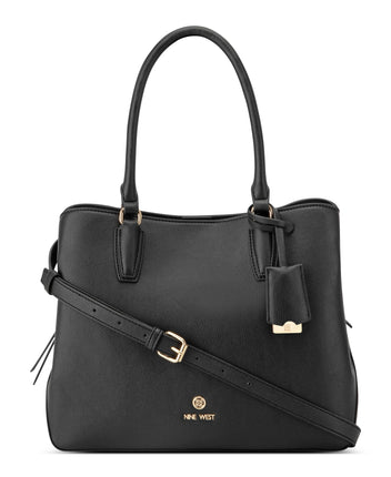 Nine West Lakelyn Carryall, Black, Large