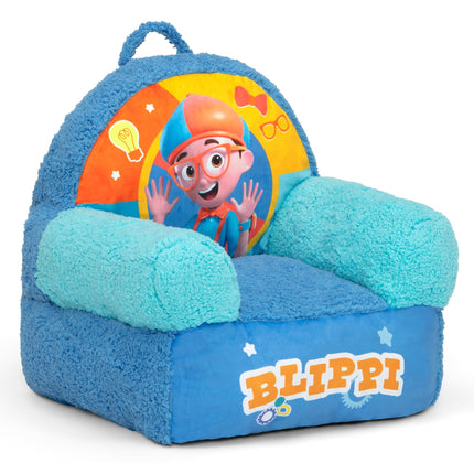 Delta Children - Blippi Cozee Buddy Kids Chair, Bl