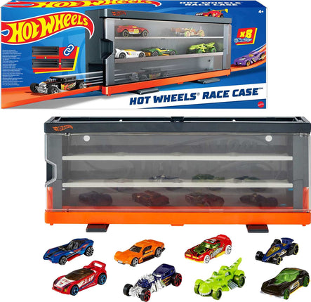 Hot Wheels Toy Cars, Set of 8 1:64 Scale Vehicles 