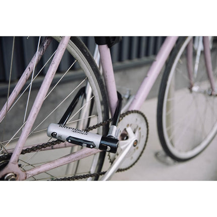 Kryptonite Kryptolok Standard Bike U-Lock, Heavy Duty Anti-Theft Bicycle U Lock, 12.7mm Shackle with Mounting Bracket and Keys, High Security Lock for Bicycles Scooters