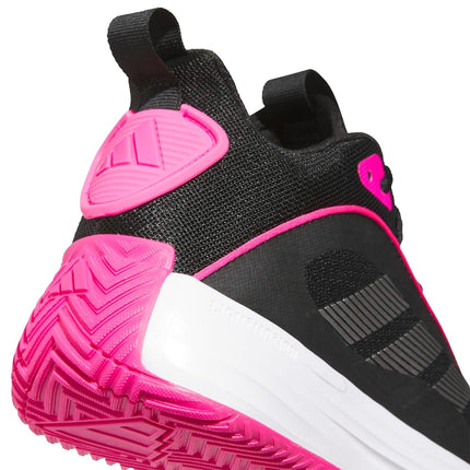 adidas Men's Ownthegame 3.0 Core Black/Iron Met./Shock Pink 12.5 UK 48 EU