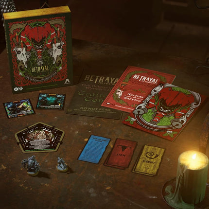 Avalon Hill Betrayal Evil Reigns in The Wynter's Pale The Yuletide Tale Expansion | Ages 12+ | Requires Betrayal at HOTH 3rd Edition to Play