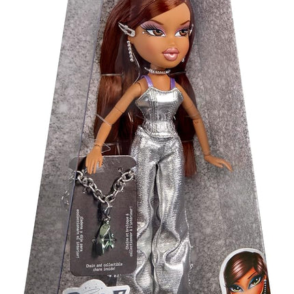 Bratz Charmz Yasmin Fashion Doll with Collectible 