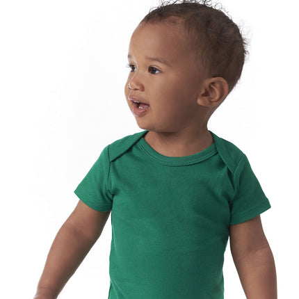 Gerber unisex-baby 5 Pack Onesies Multi-packs Bundle Interlock 180 Gsm, Kelly Green, 18 Months