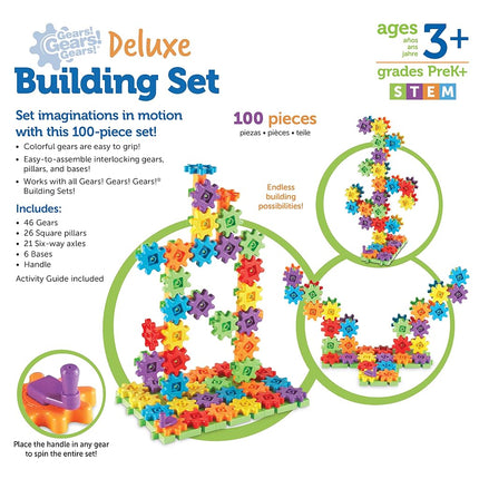 Learning Resources Gears Deluxe Building Set