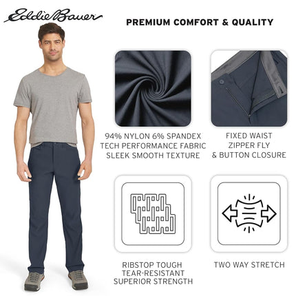Eddie Bauer Men's Rainier Pant, Storm