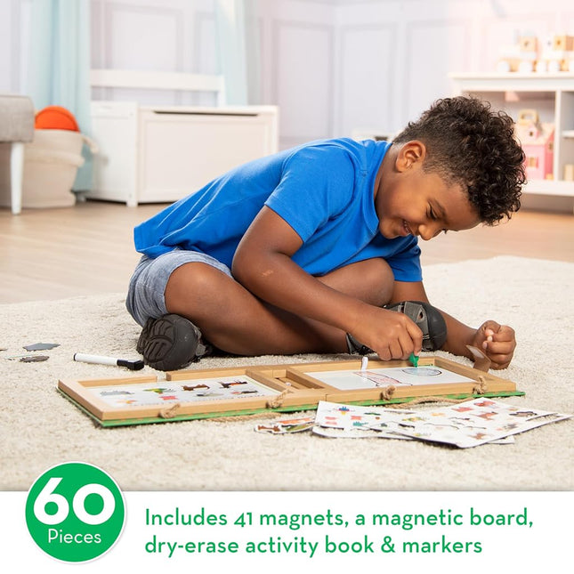 Play, Draw, Create - Farm Fun [Toy] [Sep 24, 2019] Melissa & Doug