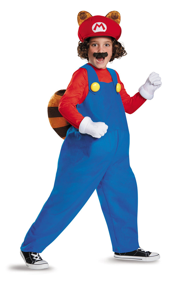 DISGUISE Super Mario Bros Nintendo Mario Raccoon D