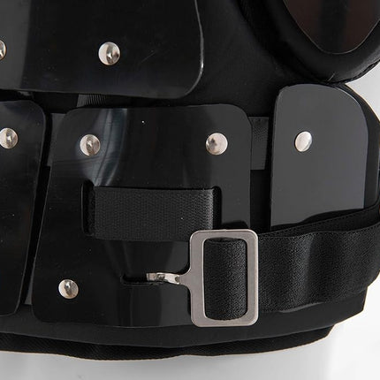 CHAMPRO Air Management Plated Umpire Chest Protector for Baseball and Softball Officials, X-Large