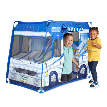 Melissa & Doug Set de Juego de Tienda de Campaña "Exploremos" – 119 cm x 79 cm x 99 cm Montado