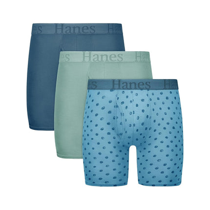 Hanes Originals Supersoft Boxer Briefs, Viscose fr