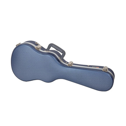 Crossrock Ukulele Hard Case, fits Tenor Ukulele, Super Lightweight ABS Molded, in Blue (CRA860TUBL)