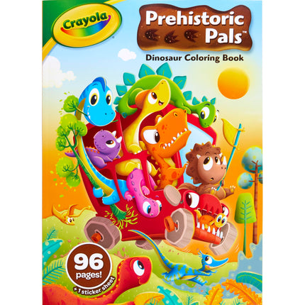 Crayola Dinosaur Coloring Book, 96 Coloring Pages,