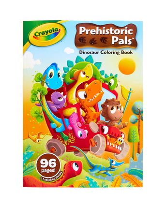 Crayola Dinosaur Coloring Book, 96 Coloring Pages,