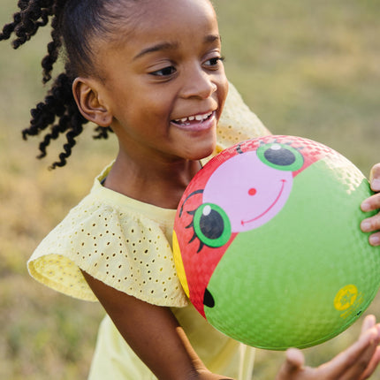 Melissa & Doug Sunny Patch Bollie Ladybug Pelota de Goma Clásica para Saltar - Se vende DESINFLADA