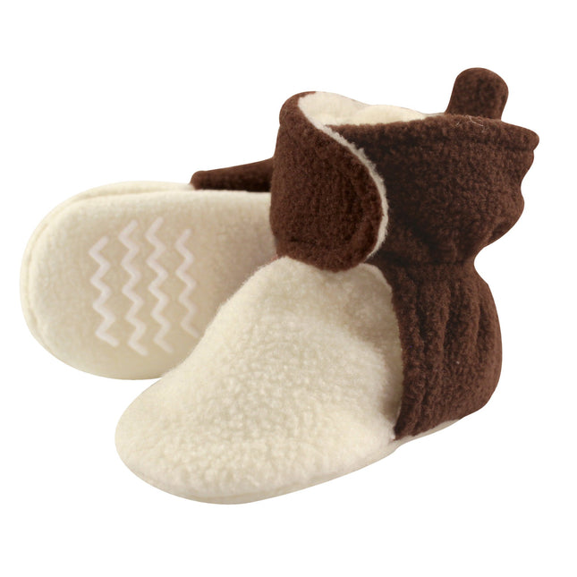 Hudson Baby Unisex-Child Cozy Fleece Booties Winte