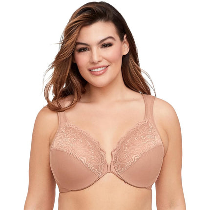 Glamorise Wonderwire Front-Closure Underwire Bra 1245 (Women's & Women's Plus)