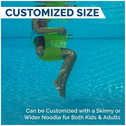SwimWays Mesh Floating Pool Chair Noodle Slings (4 Pack)