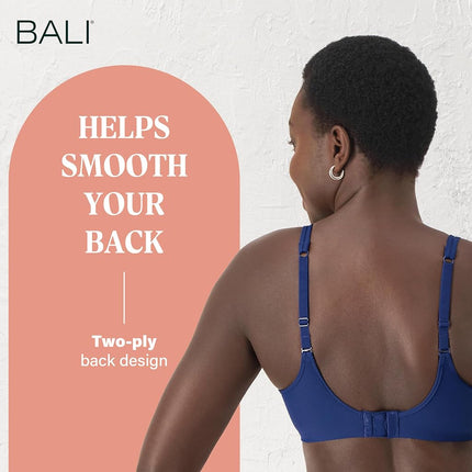 Bali Women's One Smooth U Full Coverage Bra, in The Navy 2, 36C