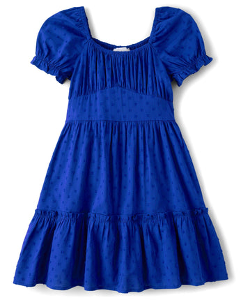 The Children's Place Girls' Short Sleeve Dressy Dr