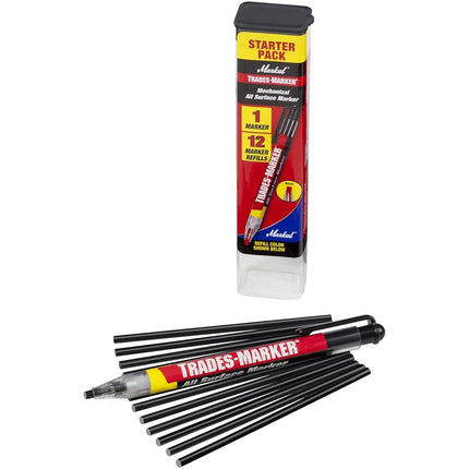 Markal 96044 Trades Marker Refill Pack (6 Refills)