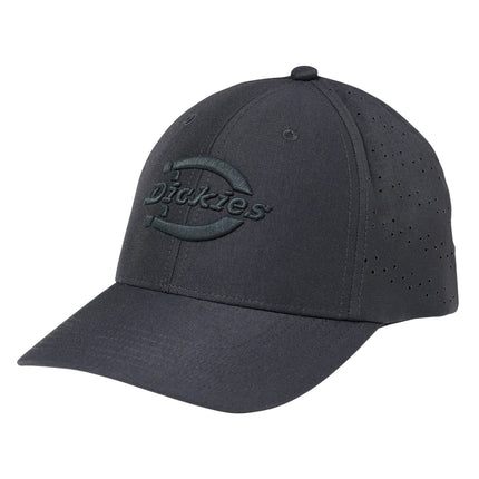 Dickies Men's Cooling Flex Cap Baseball, Black, XL