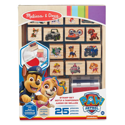 Melissa & Doug PAW Patrol Wooden Stamps Activity Set With Markers