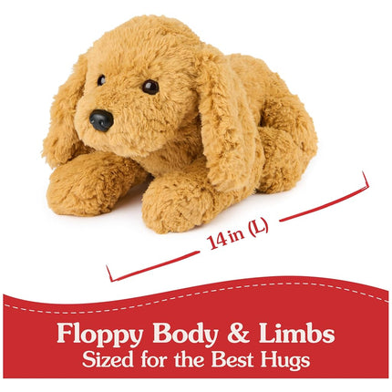 GUND Muttsy Dog Plush, Premium Plush Puppy Stuffed Animal for Ages 1 and Up, Brown, 14”