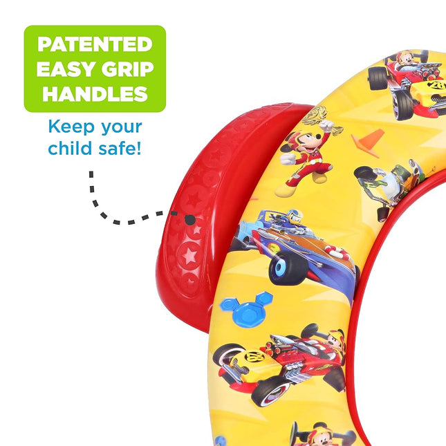 Disney Mickey Mouse"Track Adventures" Soft Potty Seat - Potty Training Seat