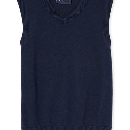 The Children's Place Boys' V-Neck Sweater Vest, Ti