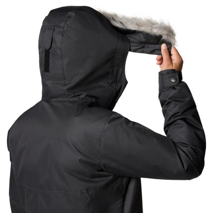 Columbia Women's Suttle Mountain Long Insulated Jacket, Black, XX-Large, Black, XX-Large