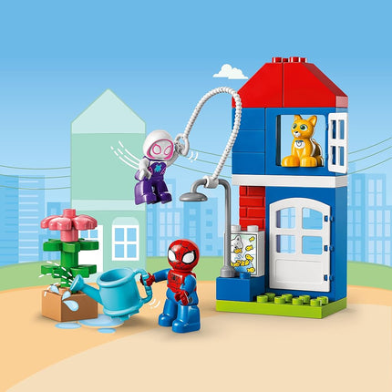 LEGO DUPLO Marvel Spider-Man�s House 10995, Spiderman Toy for Toddlers, Boys, and Girls, Spidey and His Amazing Friends Super Hero Set