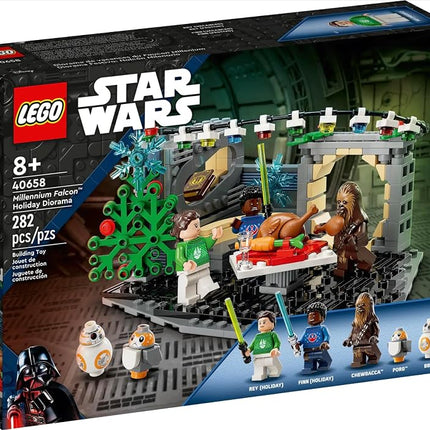 LEGO 40658 Millennium Falcon Holiday Diorama - New.