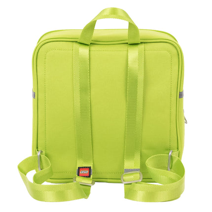 MOCHILA PEQUEÑA DE LADRILLO LEGO, Lima, Talla única, Mochila pequeña