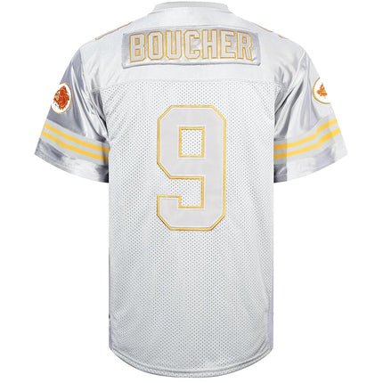Phoneutrix Bobby Boucher #9 The Waterboy Adam Sandler Movie Mud Dogs Bourbon Bowl Football Jersey