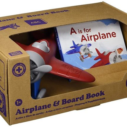 Green Toys Airplane & Board Book Closed Box
