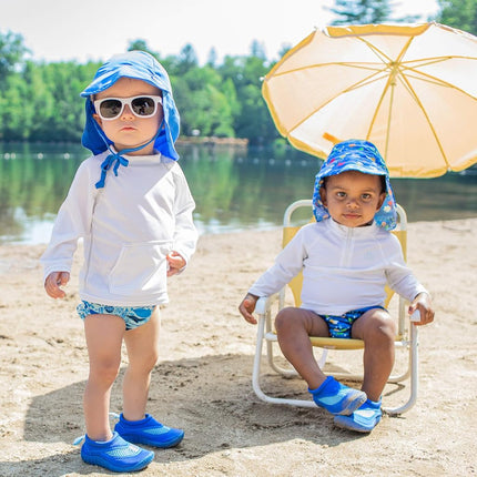 green sprouts - Swim Nappy - Blue Undersea - 6mo (3-6 months)
