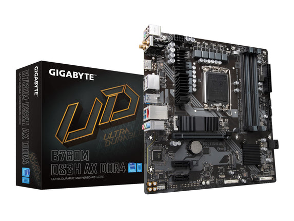 GIGABYTE B760M DS3H AX DDR4 (LGA 1700/ Intel/ B760