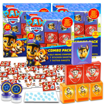 Paw Patrol Party Favors Bulk Set ~ Bundle with 60 