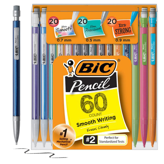 BIC Variety Pack, Assorted Sizes, 0.5mm, 0.7mm, 0.