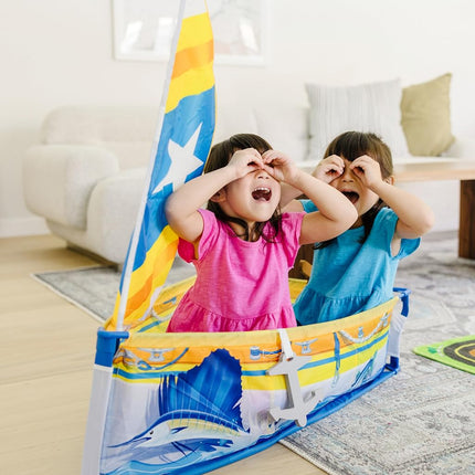 Melissa & Doug Let�s Explore� Sailboat Play Set