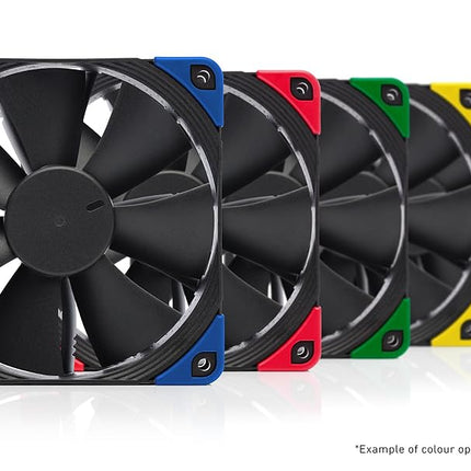 Noctua NF-F12 PWM chromax.black.swap, High-Performance Quiet Fan 120mm