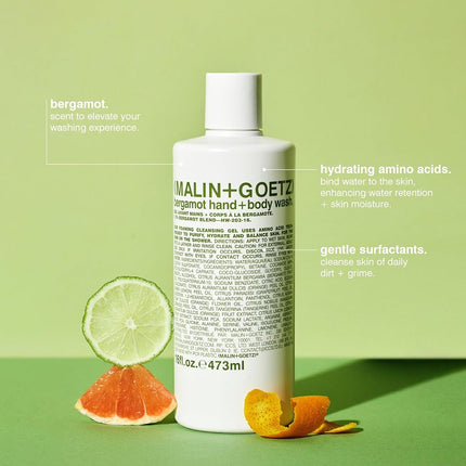 MALIN + GOETZ Bergamot Hand and Body Wash (473 ml)