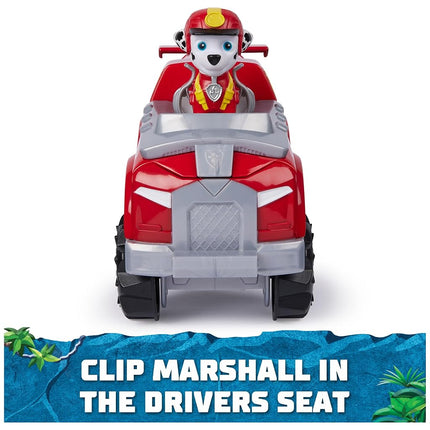 Paw Patrol Jungle Pups, Marshall Elephant Vehicle, Toy Truck with Collectible Action Figure, Kids Toys for Boys & Girls Ages 3 and Up