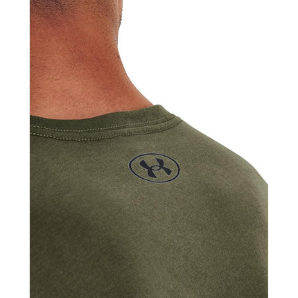 Camiseta Sportstyle Colorblock de hombre Under Armour, (390) Marine Od Green/Black/Black, 4XL