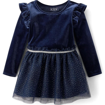The Children's Place Baby Girls' and Toddler Tutu Dresses, Tidal, 2T