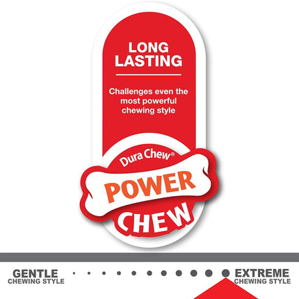 Nylabone Power Chew Shish Kabob Alternative Nylon Chew Toy, Chicken Jerky, Giant