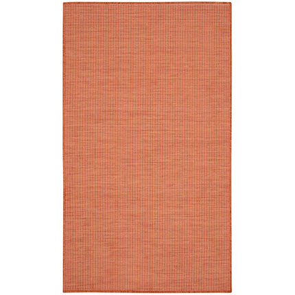 Nourison Positano 3' x 5' Terracotta Fabric Modern Area Rug (3' x 5')