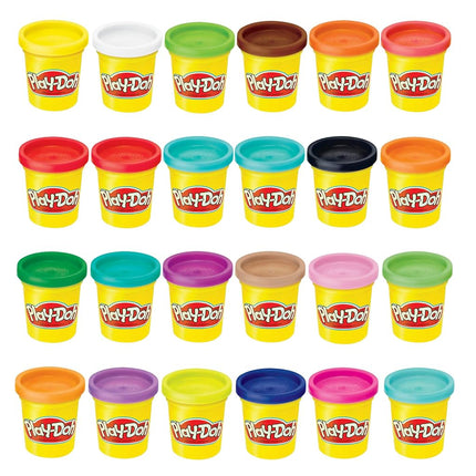 Play-Doh Modeling Compound 24-Pack Case of Colors, Non-Toxic, Multi-Color, 3-Ounce Cans, Ages 2 and up (Amazon Exclusive)