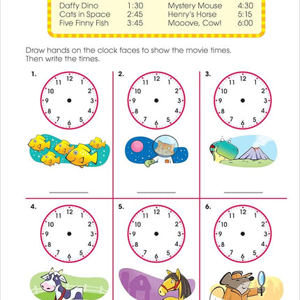 School Zone Big First Grade Workbook: 320 Pages, 1st Grade, Reading Comprehension, Phonics, Spelling, Vocabulary, Basic Math, Time, Money, Fractions, Ages 6 to 7